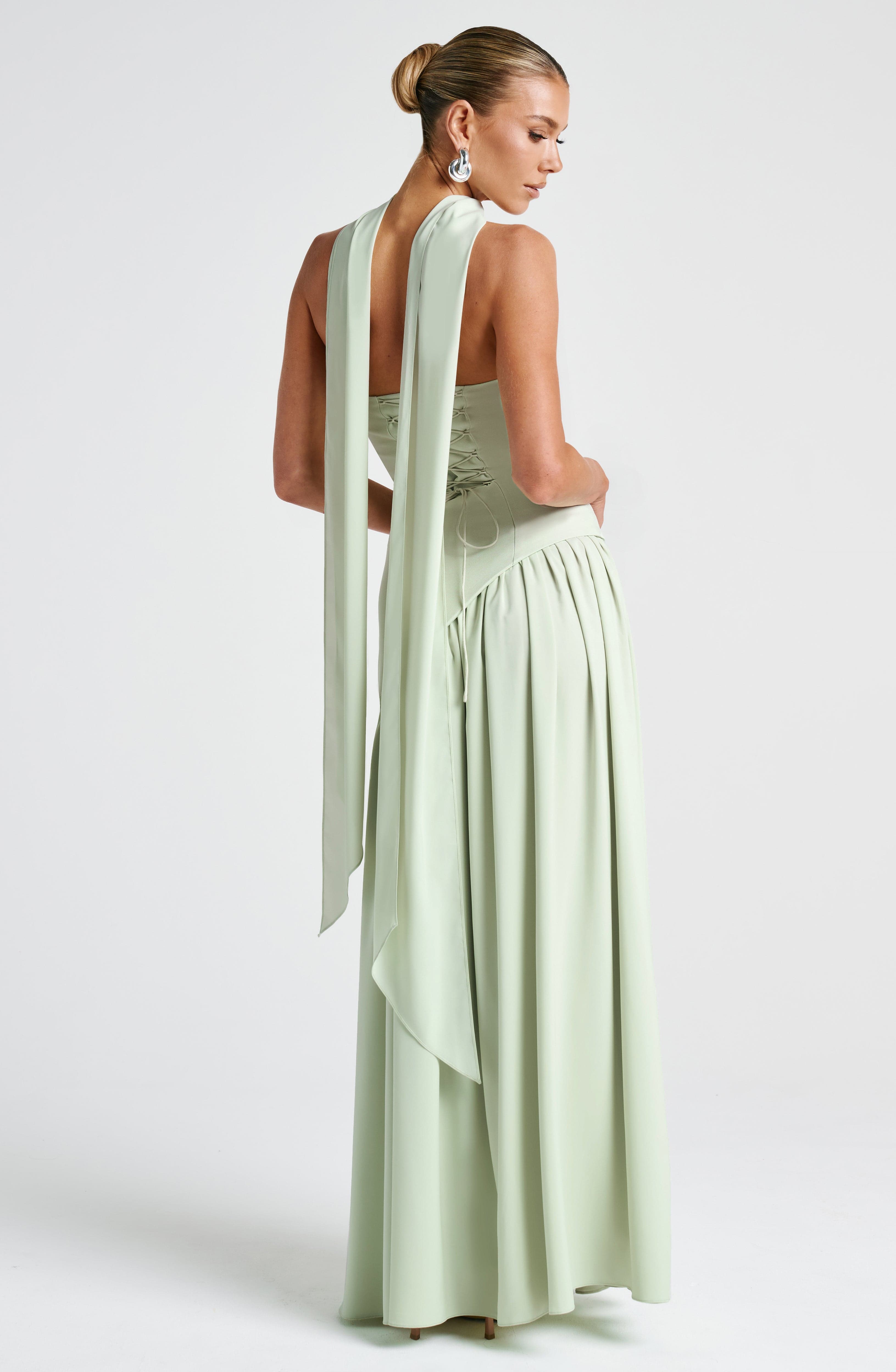 Celiné Draperad Aftonklänning