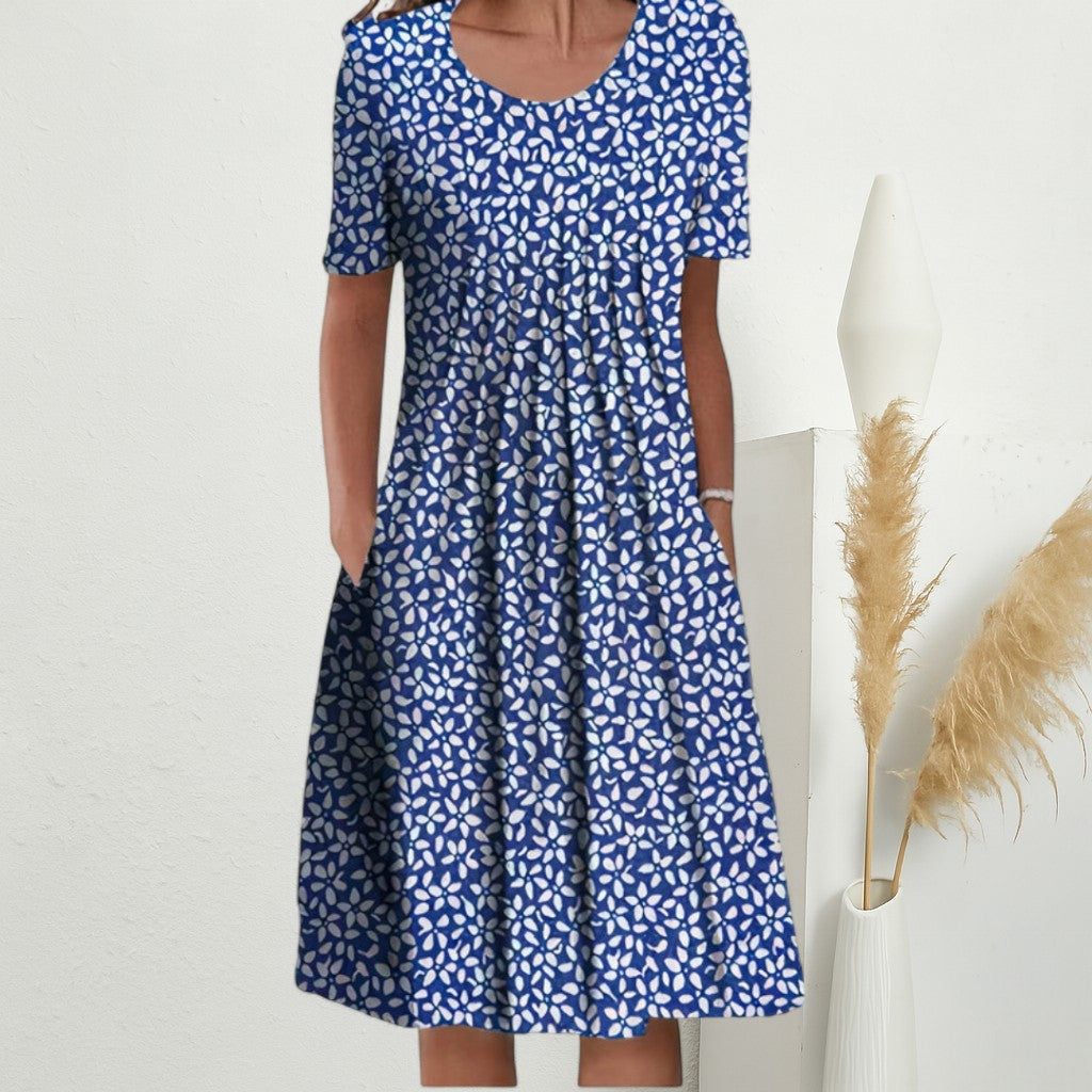 Ulla Blommig Sommarklänning