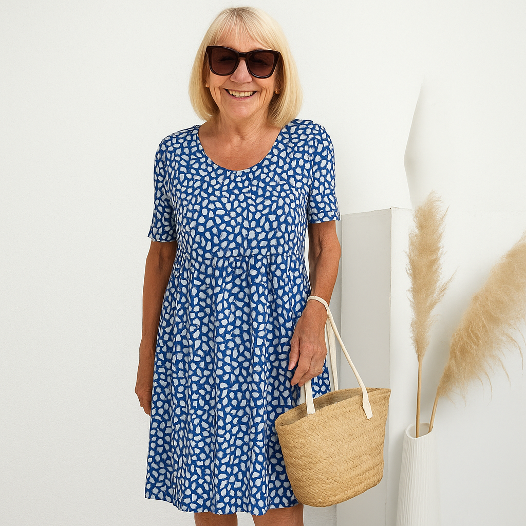 Ulla Blommig Sommarklänning