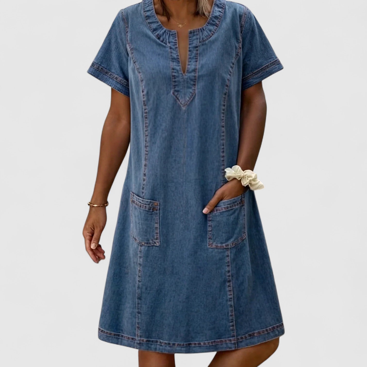 Lova Denim Vardagsklänning