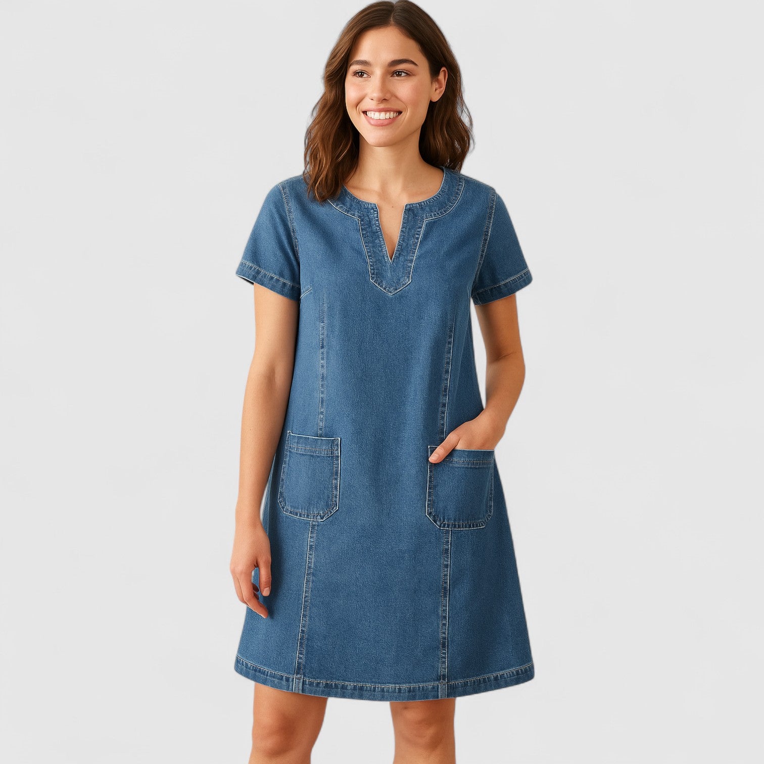 Lova Denim Vardagsklänning