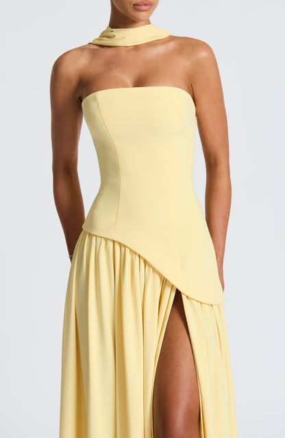 Celiné Draperad Aftonklänning