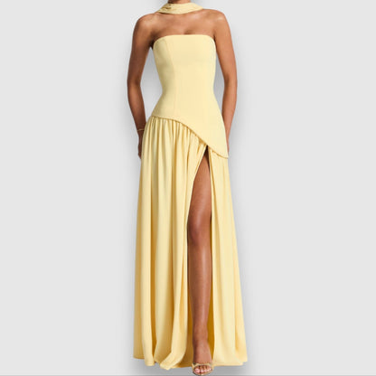 Celiné Draperad Aftonklänning