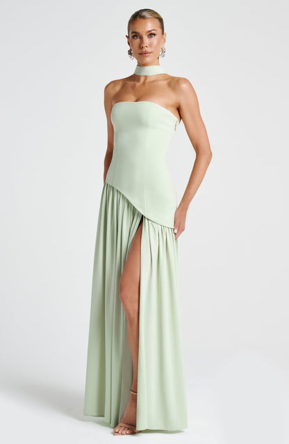 Celiné Draperad Aftonklänning