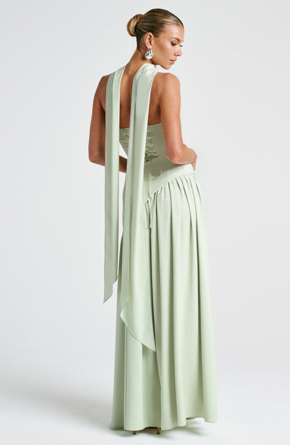 Celiné Draperad Aftonklänning